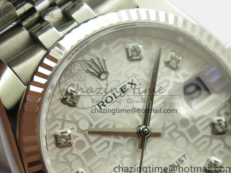 0416 Datejust 36mm 116234 904L SS DJF 1:1 Best Edition Silver Dial Diam Markers On SS Jubilee Bracelet A MoistureWicking 2931